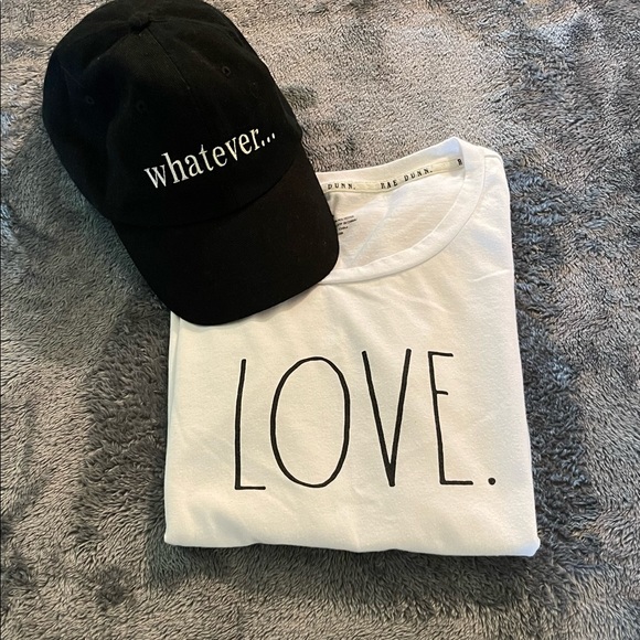 HEAD SHOTS BRAND BLACK CAP EMBROIDERED WITH "WHATEVER" - Picture 3 of 3